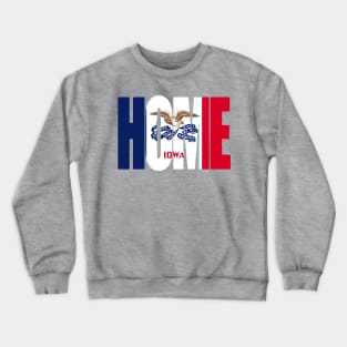 Iowa Home - State Flag Crewneck Sweatshirt